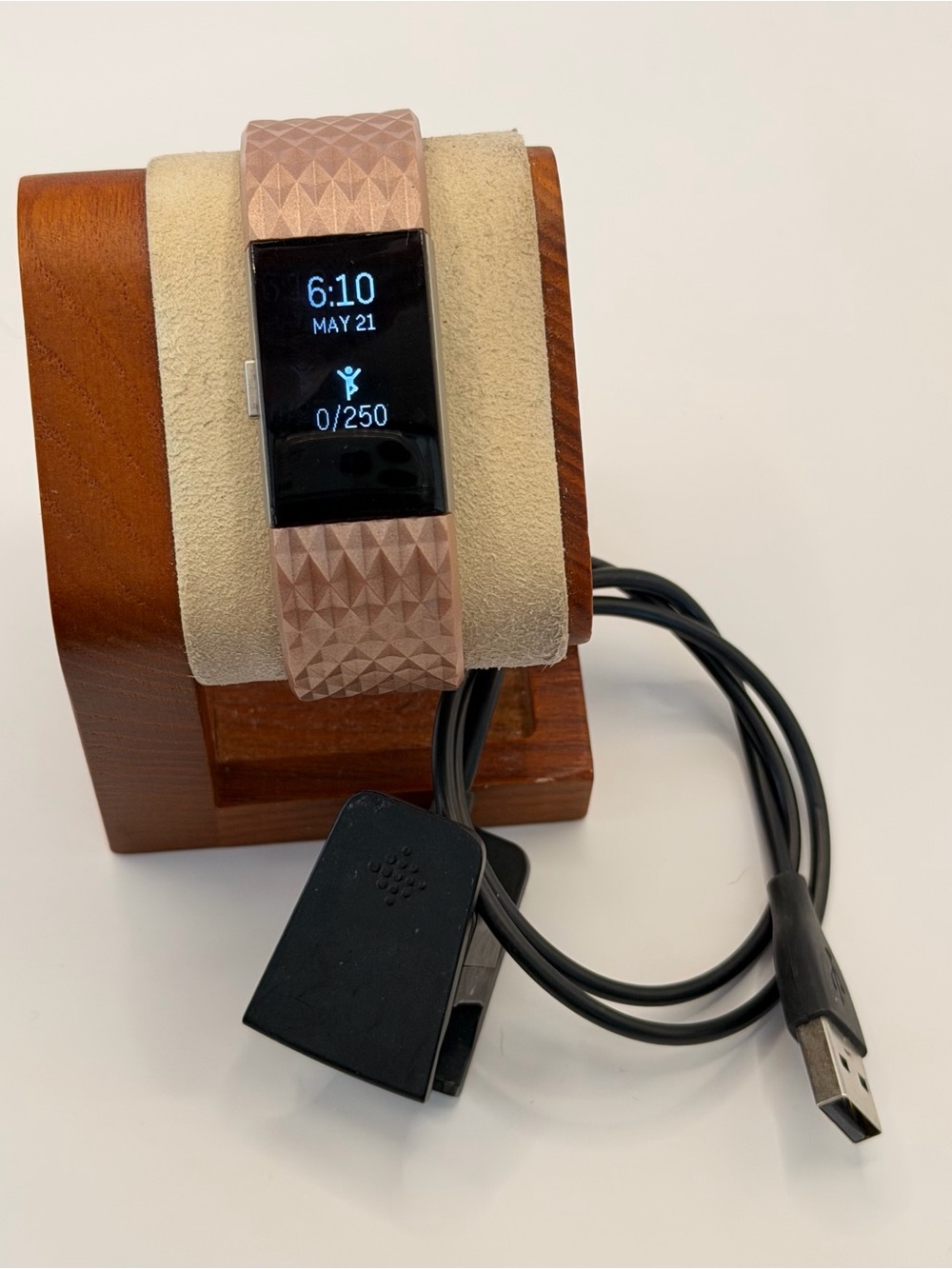 Fitbit Charge 2, Charger Included, New band, Tested, Very good